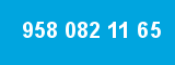 958 082 11 65 958 082 11 65